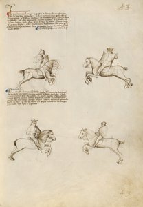ランスを使った馬術 作： Fiore Furlan dei Liberi da Premariacco