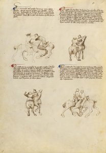非武装馬術 作： Fiore Furlan dei Liberi da Premariacco