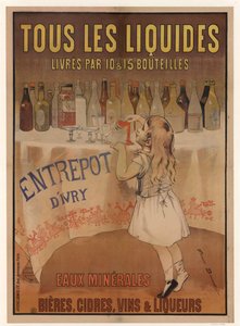 アイブリー倉庫。ミネラルウォーター、ビール、サイダー、ワイン、リキュール、1897年。