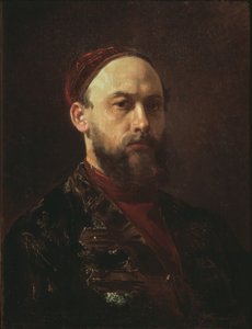 自画像 作： Firs Sergeevich Zhuravlev