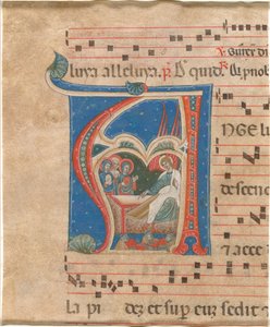 墓の三人の聖女 作： First Master of the Cortona Antiphonaries