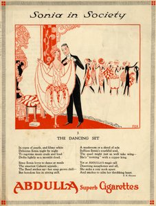 アブドゥラ タバコ、1920 年代 作： Fish