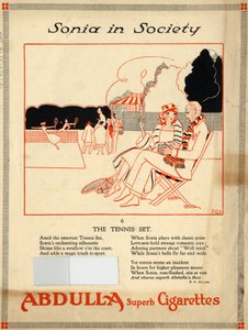 アブドゥラ タバコ、1920 年代 作： Fish