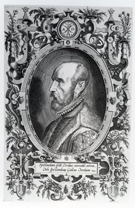 アブラハム、アトラスへの口絵、1579 作： Flemish School