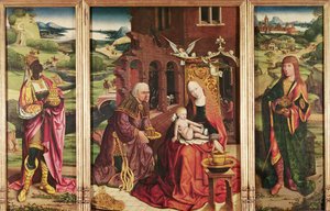 賢者の礼拝 作： Flemish School