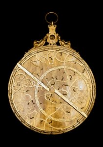 フランドルの天文学者Walter Aertsen（Gualtiero ArsenioまたはGualterus Arsenius）（1556～1579年頃活躍）の脳内アストロラーベ 1556年 Florence, Istituto e Museo di Storia delle Scienze 作： Flemish School
