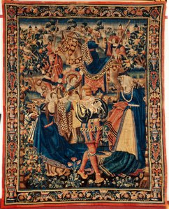 フランダースのタペストリー。 16世紀。 作： Flemish School