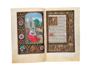 ロスチャイルド時間帳、ゲントまたはブルージュのフォリオ、1505年頃 作： Flemish School