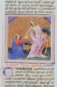 レジェンダアウレアからの世代1111ページ、ブルージュ、c.1400-10 作： Flemish School