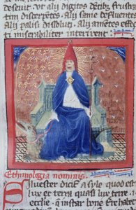 レジェンダアウレアからの世代1111ページ、ブルージュ、c.1400-10 作： Flemish School