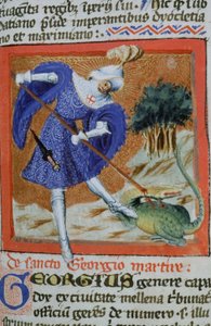 レジェンダアウレアからの世代1111ページ、ブルージュ、c.1400-10 作： Flemish School