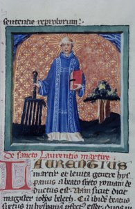 レジェンダアウレアからの世代1111ページ、ブルージュ、c.1400-10 作： Flemish School