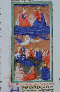 レジェンダアウレアからの世代1111ページ、ブルージュ、c.1400-10 作： Flemish School