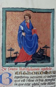 レジェンダアウレアからの世代1111ページ、ブルージュ、c.1400-10 作： Flemish School