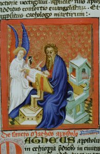 レジェンダアウレアからの世代1111ページ、ブルージュ、c.1400-10 作： Flemish School