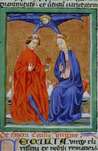 レジェンダアウレアからの世代1111ページ、ブルージュ、c.1400-10 作： Flemish School