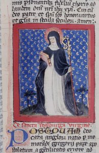レジェンダアウレアからの世代1111ページ、ブルージュ、c.1400-10 作： Flemish School