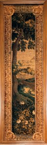 宮殿 (Eu の城)。 博物館（Eu城のルイ・フィリップ美術館）。 フランダースのタペストリー。 18世紀。 作： Flemish School