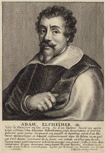 アダムエルスハイマーの肖像 作： Flemish School