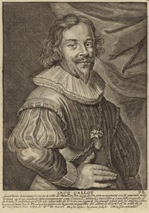 ジャック・カロの肖像 作： Flemish School