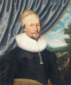 ジャイルズ・アリントン卿の肖像、1620年頃 作： Flemish School
