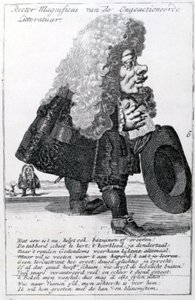 壮大な牧師、1668 作： Flemish School
