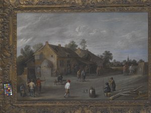The Archers (öljy kankaalle) 作： Flemish School