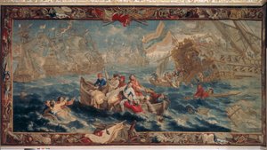 1692年5月のラホーグの戦い、軍事科学シリーズ、ワークショップジュドクスデヴォス、c.1715-24 作： Flemish School