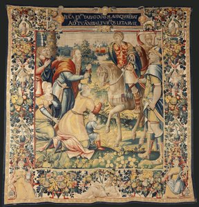 ハンニバルの歴史、1570年頃（タペストリー） 作： Flemish School