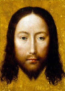 聖なる顔、1500-15（オークパネルに油彩） 作： Flemish School