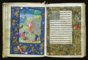 復活、スタッフォード祈祷書からのミニチュア 作： Flemish School