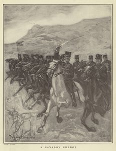 騎兵突撃 作： Fletcher C. Ransom