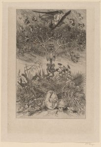 口絵: The Waifs (Les Epaves) 作： Félicien Rops