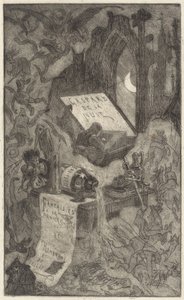 夜のガスパール 作： Félicien Rops