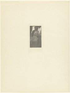杖を持った半裸の女性が大きな本に寄りかかる 小さな魔女 プチ・ソルシエール Depart pour le Sabbat レプルーヴ（シリーズタイトル）