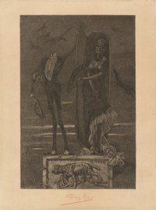 The Supreme Vice: 口絵 作： Félicien Rops