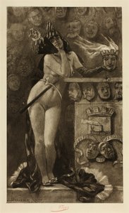 モダンマスク 作： Félicien Rops