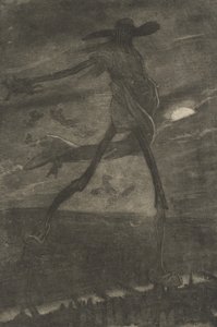 悪魔の種まきのタレ サタンの種まきのタレ。 作： Félicien Rops