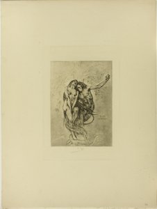 誘惑かリンゴか 作： Félicien Rops