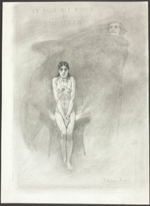 ドン・ファンの最大の愛 作： Félicien Rops