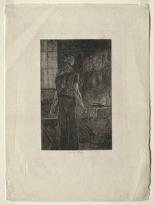 ルヴァロア・ペレの絞首刑 作： Félicien Rops