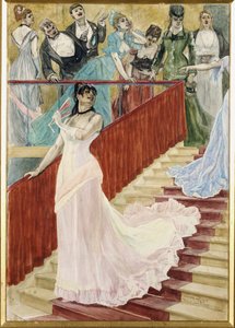 行、1877 作： Félicien Rops