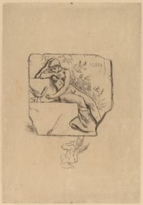 レズビアンのスズメ 作： Félicien Rops