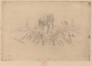 マリスの列車 Le train de Maris. 作： Félicien Rops