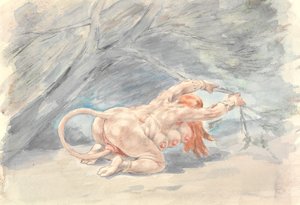 無題、。 作： Félicien Rops
