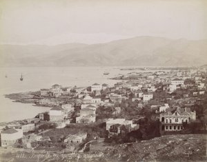 ベイルート。 アメリカン カレッジから見た。 1870年。