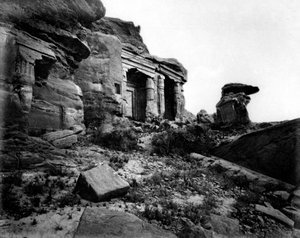 ゲベルシルシレ、エジプト、1878年 作： Félix Bonfils