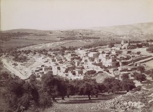 ベサニーの概観 - ベサニーの概観、カリフォルニア州。 1880年。 作： Félix Bonfils