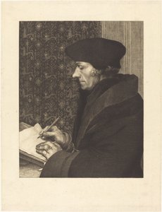 エラスムス 作： Félix Bracquemond after Hans Holbein the Younger