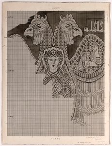 Buyid Silk の模式図 (1962.264) 作： Félix Guichert